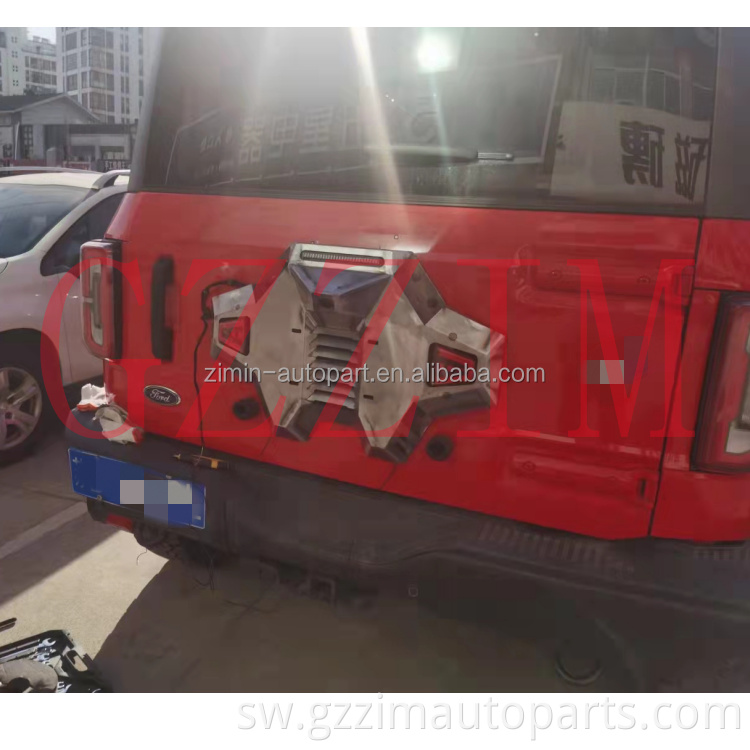 Sehemu za Auto ABS Mfuko wa Shina la Gari la Plastiki na Mmiliki wa Pocket ya Boot ya Boot kwa Bronco